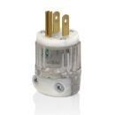 Leviton 8215-PLC Connectors, CL Plug HG Lite 2PO 3WI 5-15P, 15A 125V