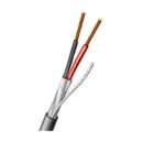 Aiphone 82220210C 2-Conductor, 22AWG, Shielded Wire, 1000'