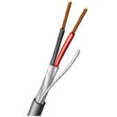 Aiphone 82220250C 22AWG 2-Conductor Shielded Wire 500', UL and c(UL)us Listed