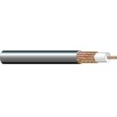 West Penn 825BK1000 MiniMax 25/1 Coax Cable, PVC Jacket, 1000', Black