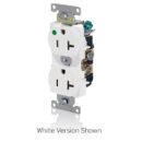 Leviton 8300-HBU Wetguard Connector, 2-Pole 3-Wire 15A 250V, Yellow