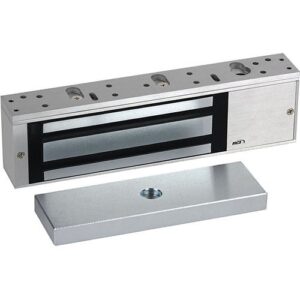 RCI 8310 MultiMag Electromagnetic Lock with Security Condition Sensor, Single Magnet, Brushed Anodized Aluminum
