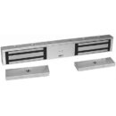 RCI 8320 MultiMag Electromagnetic Lock, Double-Door 1200 lb, Brushed Anodized Aluminum