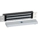 RCI 8360 Mortise MiniMag Electromagnetic Lock for Sliding Doors, Brushed Anodized Aluminum