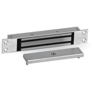 RCI 8365 Mortise MicroMag Electromagnetic Lock for Small Enclosures, Brushed Anodized Aluminum