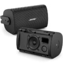 Bose Professional FreeSpace FS2SE Surface-Mount 2.25" 80W Passive Outdoor Loudspeaker, Pair, Black