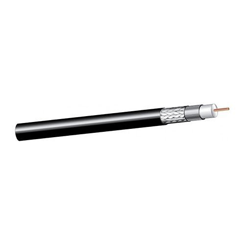 West Penn 841EZBK1000 6/18 Solid Center Coaxial Cable, 1000'