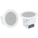 Bose Professional FreeSpace Flush-Mount Extended-Range Indoor Satellite Loudspeaker, Pair, White