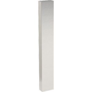 Pedestal Pro 84TOW-PRO-001-304 54" Stainless Tower, Architectural, Cabinet Style Bollard, 120" Wall Tube