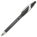 Paper Mate 85580 FlexGrip Retractable Ballpoint Pens, Medium Point, 1.0mm, Black Barrel and Black Ink, 12-Pack