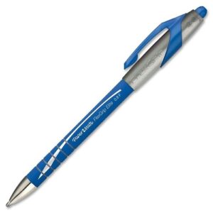 Paper Mate 85583 FlexGrip Retractable Ballpoint Pens, Fine Point, 0.8mm, Blue, 12-Pack