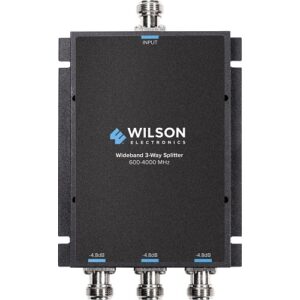 Wilson 859112 3-Way Splitter, 600-4000 MHz, 50 Ohms, 4.8 dB