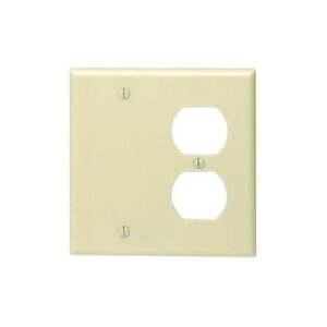 Leviton 86008 Faceplates and Mounting Boxes, IV WP 2G 1DUP 1BLANK BOX MNT