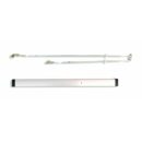 Adams Rite 8611-36 8611 8600 Series Life-Safety 36" Narrow Stile Concealed Vertical Rod Exit Device, Clear Anodized