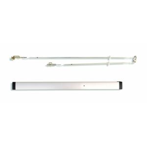 Adams Rite 8611-36 8611 8600 Series Life-Safety 36" Narrow Stile Concealed Vertical Rod Exit Device, Clear Anodized