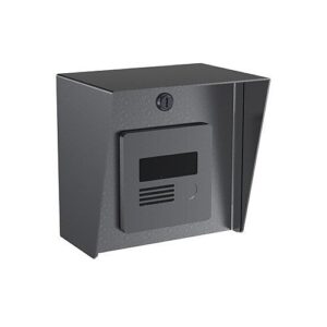 Pedestal Pro 88HOU-AXIS-01-304 8" x 8" Square Stainless Steel Housing for Axis I8016-LVE, Stainless Steel