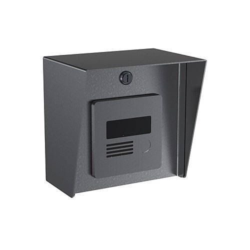 Pedestal Pro 88HOU-AXIS-01-304 8" x 8" Square Stainless Steel Housing for Axis I8016-LVE, Stainless Steel