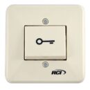 RCI 909S-MOW Rocker Switch, Surface Mounted, Momentary and Maintained SPDT Field Selectable, 10A at 250VAC, Beige
