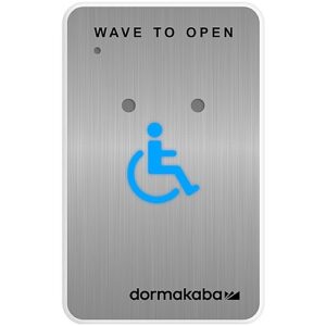 RCI 910TC Touchless Wave to Open Switch with Handicap Symbol, Stainless Steel