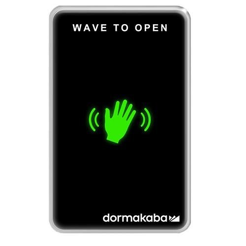 RCI 910TC Touchless Wave to Open Switch with Remote Module and Transmitter, Black