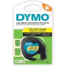 DYMO 91332 Label Maker, LT BLK/YLW PLA Tape, NA/LA/ANZ