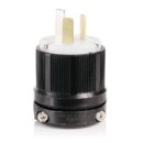Leviton 9151-N Connectors, EB Plug 3PO 3WI 10-20P, 20A 125V