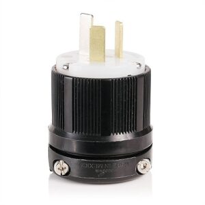 Leviton 9151-N Connectors, EB Plug 3PO 3WI 10-20P, 20A 125V