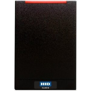 HID 920NRNNEK00185 R40 iClass SE Reader FeliCa and CEPAS 13.56MHz, Black