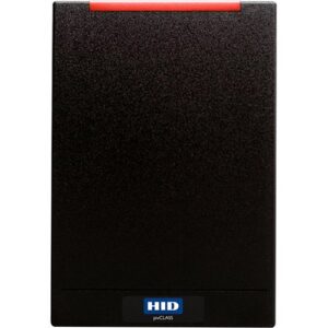 HID 920PHPTEK000P2 pivCLASS SE RP40-H Smart Card Reader, 125 kHz HID Prox, AWID and EM4102, Contactless PKI-Based FIPS 201, RS485 HDX OSDP, Terminal Strip, Black