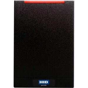 HID 920PHPTEK00338 pivCLASS SE RP40-H Smart Card Reader, 125 kHz HID Prox, AWID and EM4102, Contactless PKI-Based FIPS 201, RS485 HDX OSDP, Terminal Strip, LED Red, Flash Green, FIPS 75-BIT, Black