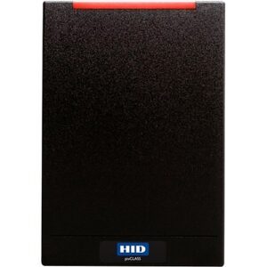HID 920PHRNEK00004 pivCLASS SE RP40-H Smart Card Reader, 125 kHz HID Prox, AWID and EM4102, Contactless PKI-Based FIPS 201, RS485 FDX, Pigtail, LED Red, Flash Green, Buzzer On, Black