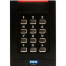 HID 921NHRNEK00039 pivCLASS SE RK40-H Smart Card Reader, 13.56 MHz Contactless Supports PKI-Based FIPS 201, RS485 FDX, Pigtail, Standard v1, FIPS 75-BIT, 4-BIT MSG, UART Off, Wiegand On, Black