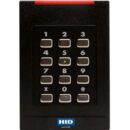 HID 921PHRNEK0002G pivCLASS SE RPK40-H Smart Keypad Reader, 125 kHz HID Prox, AWID and EM4102, Contactless PKI-Based FIPS 201, RS485 FDX, Pigtail, Red LED, Flash Green, Beep, Black