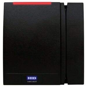 HID 922PTNNEK00051 multiCLASS SE RMP40 Smart Card Reader with Magnetic Stripe, Low Frequency Standard, High Frequency Standard, Sio, Seos, Mag, Wiegand, Pigtail, Standard Profile, LEDRed, FlashGreen
