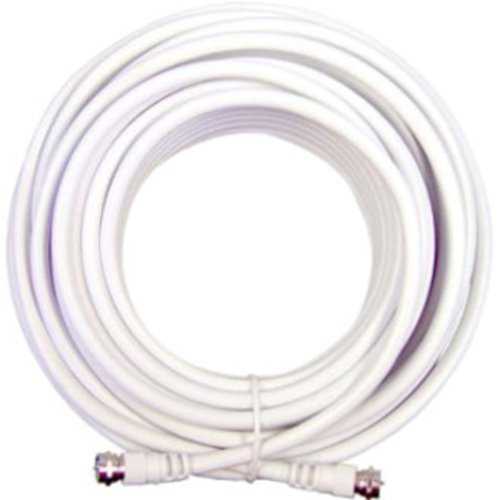 Wilson 950630 RG6 Low Loss Coax Cable, 30', White
