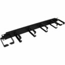 Belden 95101901 Horizontal Cable Manager with Saddle Rings