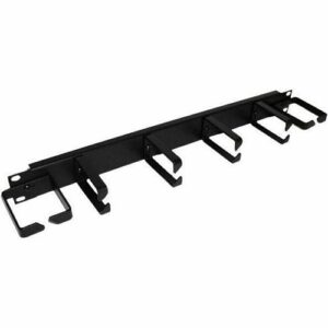 Belden 95101901 Horizontal Cable Manager with Saddle Rings