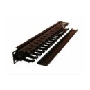 Belden 9512-1901 Horizontal Cable Management, Black