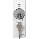 RCI 960 Tamper-Resistant Key Switch, Maintained, Brushed Anodized Aluminum