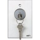 RCI 960 Tamper-Resistant Key Switch with LED, Maintained, Brushed Anodized Aluminum