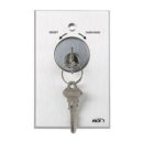 RCI 960 Tamper-Resistant Key Switch, Momentary, Momentary, Brushed Anodized Aluminum