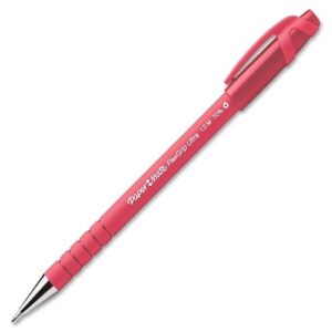 Paper Mate 9620131 FlexGrip Ultra Ballpoint Pens, Medium Point, 1.0mmm, Red, 12-Pack