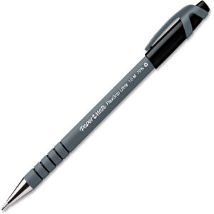 Paper Mate 9630131 FlexGrip Ultra Ballpoint Pens, Medium Point, 1.0mmm, Black, 12-Pack