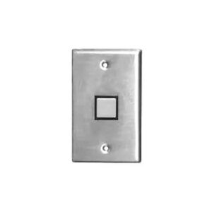 RCI 980 Push Button, Momentary, Brushed Stainless Steel