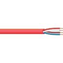 West Penn 982WH1000 18/4 Solid Unshielded FPLR Fire Alarm Cable, 1000' (304.8m) Reel, White