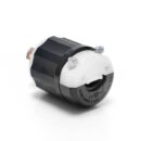 Leviton 9965-GC Connectors, 20A 125 250V Locking Plug, Grounded