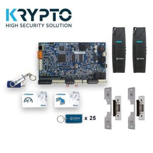 CDVI A22K1DSNB Krypto High Security Reader and Strike Kit No Box