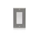 Leviton A5623-2GY Antimicrobial Treated Decora Plus Rocker Switch, Gray