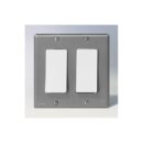 Leviton A5623-2GY Antimicrobial Treated Decora Plus Rocker Switch, Gray