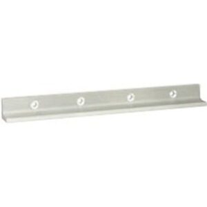 RCI AB-710 Surface Single MiniMag Series Angle Bracket for 8371, 1"H x 1"W x 9-3/8"L, Brushed Anodized Aluminum
